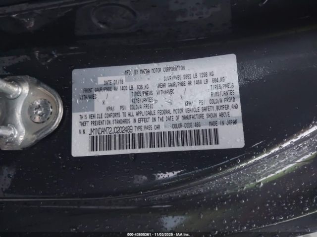 2018 MAZDA MX-5 MIATA RF JM1NDAM72J0202489 Photo 8