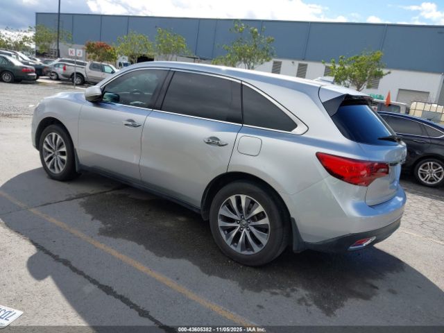 2014 ACURA MDX 5FRYD3H43EB013882 Photo 2