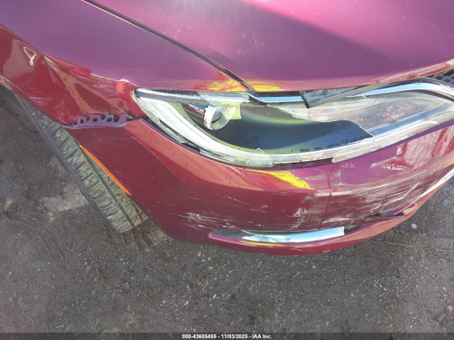 2016 Chrysler 200 Limited მანქანა იყიდება აუქციონზე, vin: 1C3CCCAB5GN183578, აუქციონის ნომერი: 43605455