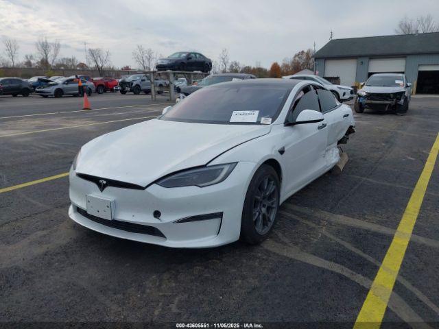 2022 TESLA MODEL S 5YJSA1E68NF477048 Photo 1