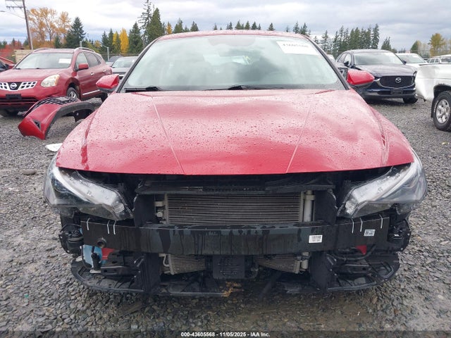 KMHLM4AJ6NU016084 Hyundai Elantra Hybrid Blue