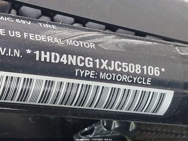 2018 HARLEY-DAVIDSON XG750A 1HD4NCG1XJC508106 Photo 9