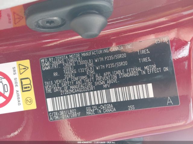 2016 LEXUS RX 350 2T2BZMCA4GC026381 Photo 8