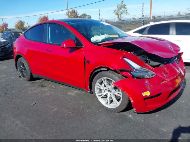 2021 TESLA MODEL Y 5YJYGAEE7MF276241 Photo 0