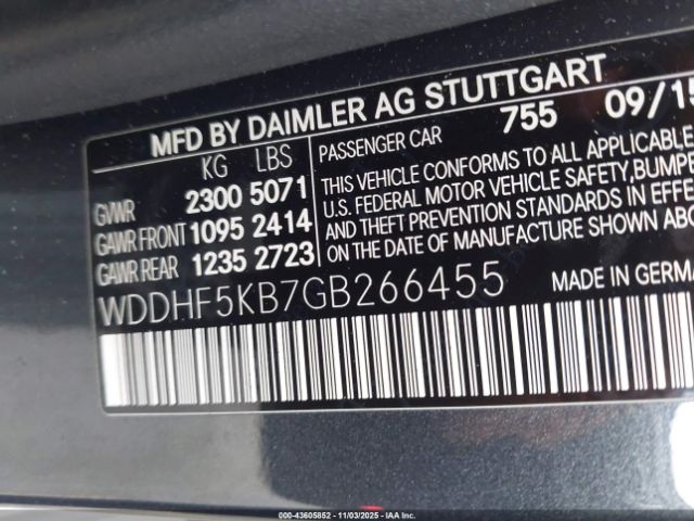 2016 MERCEDES-BENZ E 350 WDDHF5KB7GB266455 Photo 8