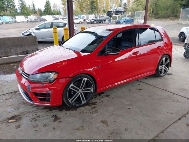 2016 VOLKSWAGEN GOLF R WVWLF7AU4GW154210 Photo 1