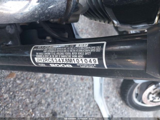 2008 HONDA VT750 JH2RC534X8M101049 Photo 9