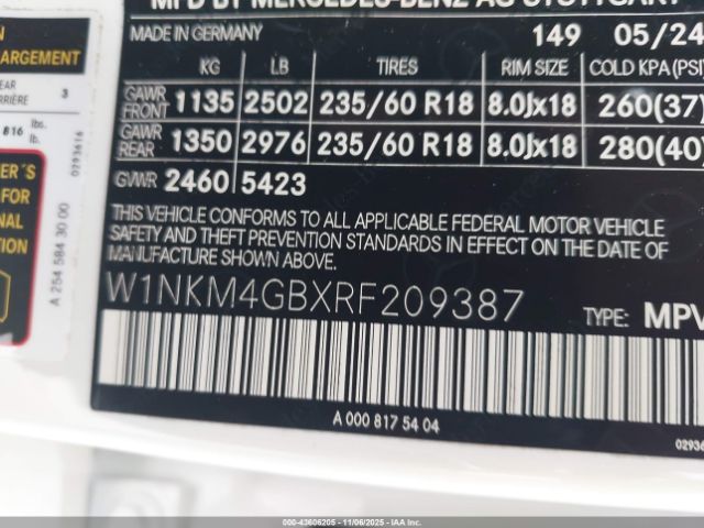 2024 MERCEDES-BENZ GLC 300 W1NKM4GBXRF209387 Photo 8