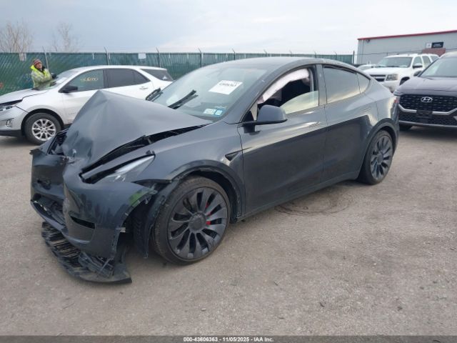 2025 TESLA MODEL Y 7SAYGDEF1SA336487 Photo 1