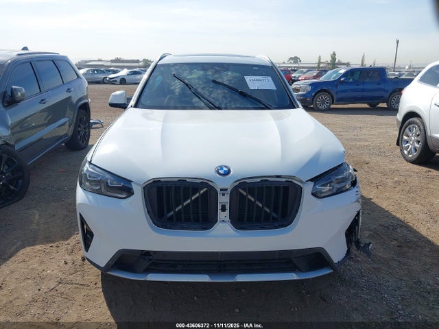 2022 Bmw X3 Sdrive30i მანქანა იყიდება აუქციონზე, vin: 5UX43DP06N9M06632, აუქციონის ნომერი: 43606372