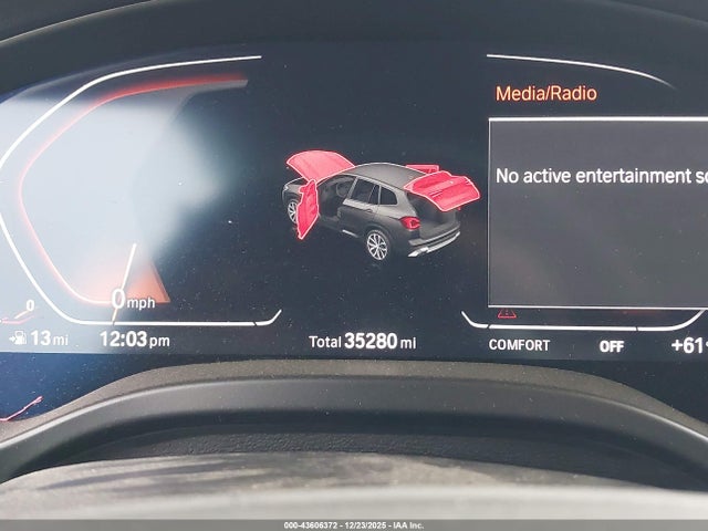 2022 Bmw X3 Sdrive30i მანქანა იყიდება აუქციონზე, vin: 5UX43DP06N9M06632, აუქციონის ნომერი: 43606372