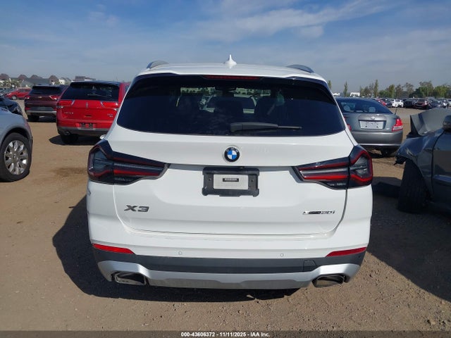 2022 Bmw X3 Sdrive30i მანქანა იყიდება აუქციონზე, vin: 5UX43DP06N9M06632, აუქციონის ნომერი: 43606372