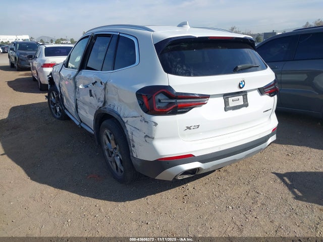 2022 Bmw X3 Sdrive30i მანქანა იყიდება აუქციონზე, vin: 5UX43DP06N9M06632, აუქციონის ნომერი: 43606372
