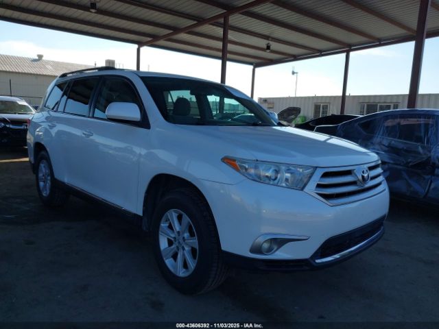 2013 TOYOTA HIGHLANDER 5TDZK3EH7DS135884
