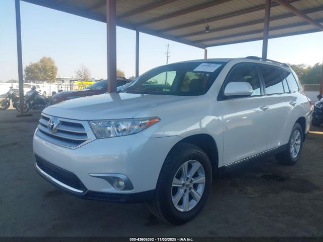2013 TOYOTA HIGHLANDER 5TDZK3EH7DS135884 Photo 1
