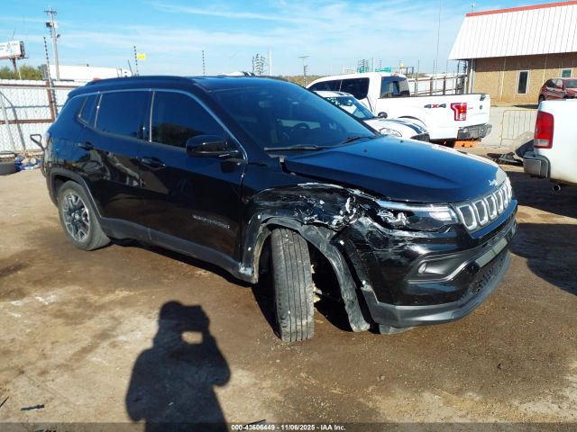 2022 JEEP COMPASS 3C4NJCBB3NT106665