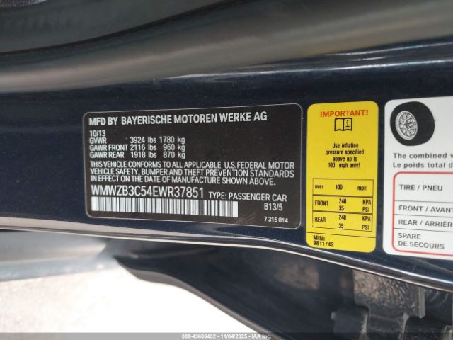 2014 MINI COUNTRYMAN WMWZB3C54EWR37851 Photo 8