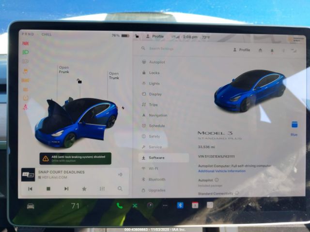 2020 TESLA MODEL 3 5YJ3E1EA1LF631111 Photo 6