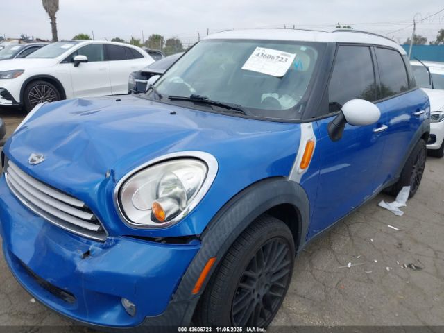 2012 MINI COOPER COUNTRYMAN WMWZB3C5XCWM02309 Photo 1