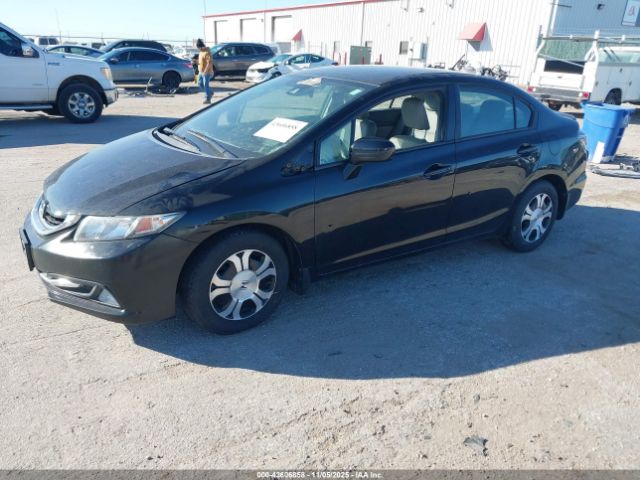 2014 HONDA CIVIC HYBRID 19XFB4F36EE001200 Photo 1