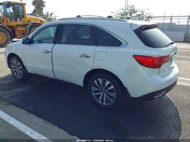 2016 ACURA MDX 5FRYD3H47GB021390 Photo 2