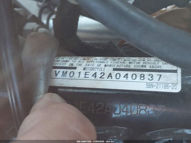 2002 YAMAHA XVS65 JYAVM01E42A040837 Photo 9