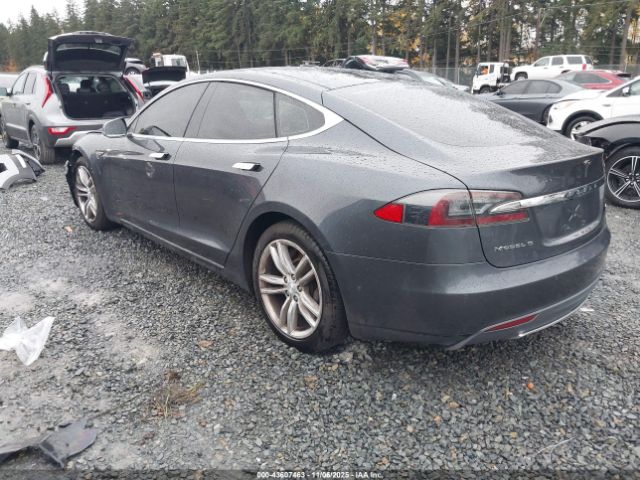 2014 TESLA MODEL S 5YJSA1S1XEFP61063 Photo 2