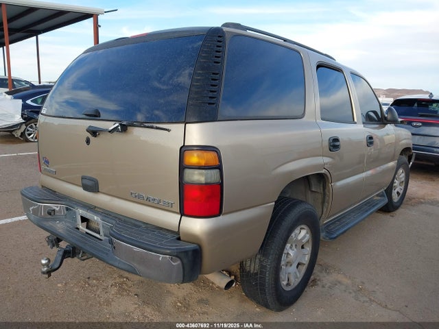 2005 Chevrolet Tahoe Ls მანქანა იყიდება აუქციონზე, vin: 1GNEC13V25R253695, აუქციონის ნომერი: 43607692