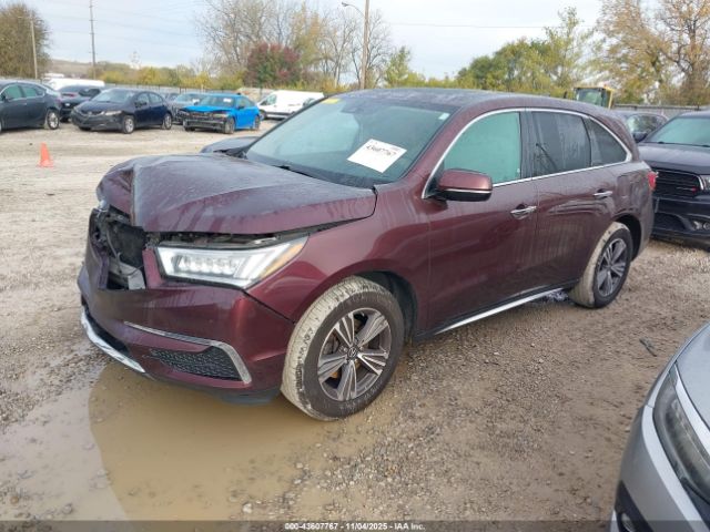 2017 ACURA MDX 5FRYD4H34HB015383 Photo 1