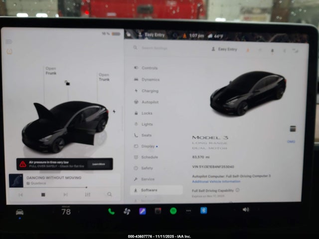 2022 TESLA MODEL 3 5YJ3E1EB4NF253040 Photo 6