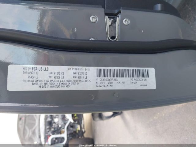 2019 DODGE CHARGER 2C3CDXGJ8KH710341 Photo 8