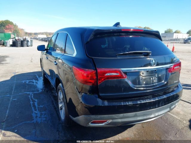 2014 ACURA MDX 5FRYD4H20EB033575 Photo 2