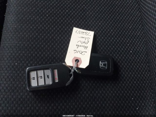 2016 HONDA HR-V 3CZRU6H57GM732237 Photo 10