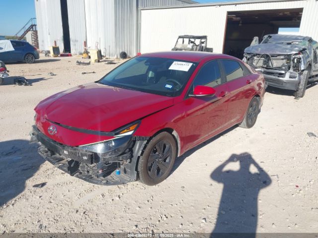 2022 HYUNDAI ELANTRA KMHLM4AG5NU224543 Photo 1
