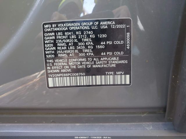 2023 VOLKSWAGEN ID.4 1V2GNPE86PC008750 Photo 8