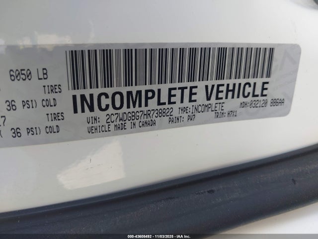 2C7WDGBG7HR738822 Dodge Grand Caravan