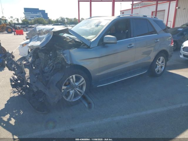 2015 MERCEDES-BENZ ML 350 4JGDA5HB8FA599469 Photo 1