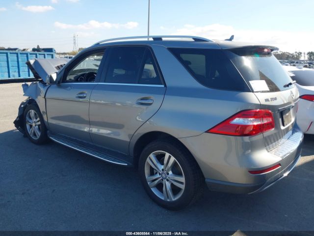 2015 MERCEDES-BENZ ML 350 4JGDA5HB8FA599469 Photo 2