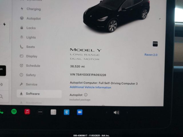 2023 TESLA MODEL Y 7SAYGDEE1PA093228 Photo 6