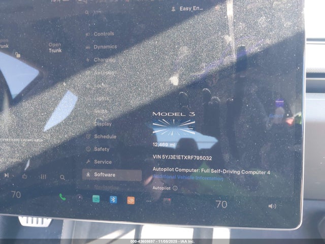 2024 TESLA MODEL 3 5YJ3E1ETXRF795032 Photo 6