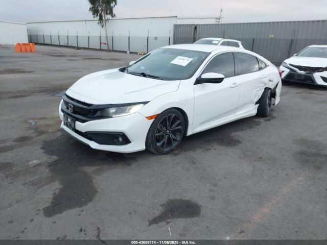 2020 HONDA CIVIC 19XFC2F8XLE214340 Photo 1