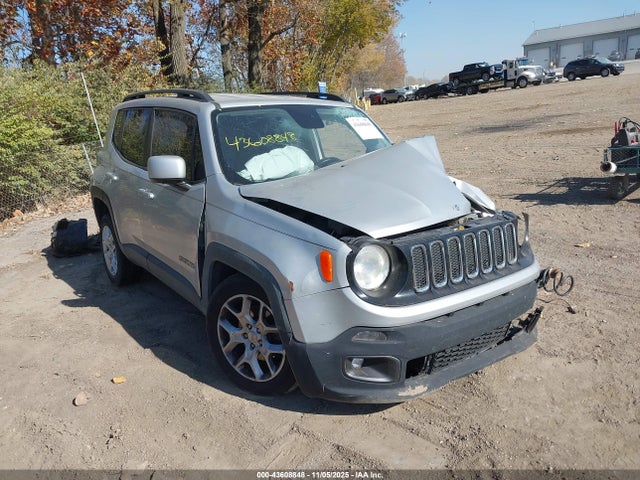 2017 Jeep Renegade Latitude Fwd მანქანა იყიდება აუქციონზე, vin: ZACCJABB3HPE99803, აუქციონის ნომერი: 43608848