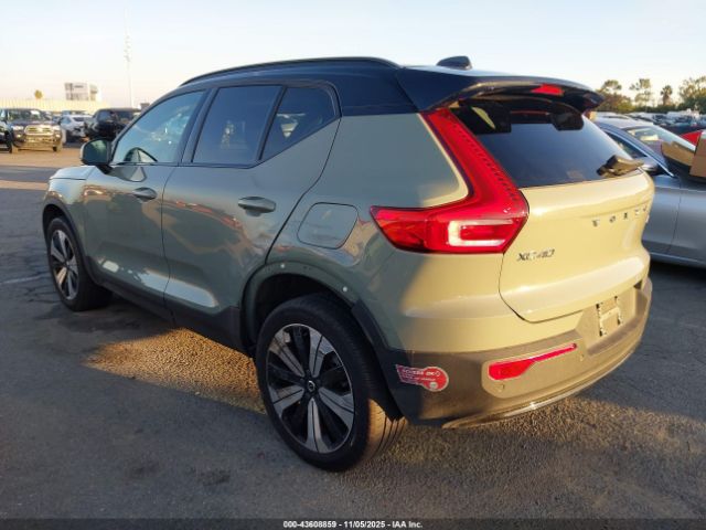 2023 VOLVO XC40 RECHARGE PURE ELECTRIC YV4ED3UL9P2108340 Photo 2