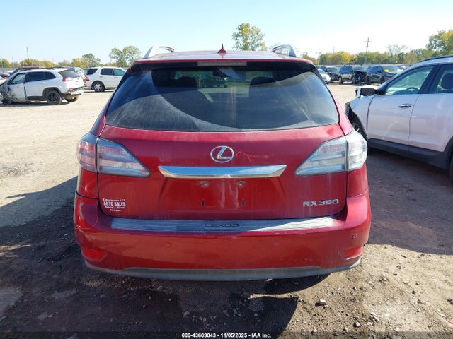 43609043 :رقم المزاد ، 2T2ZK1BA5CC086442 vin ، 2012 Lexus Rx 350 مزاد بيع