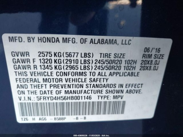 2017 ACURA MDX 5FRYD4H56HB001146 Photo 8