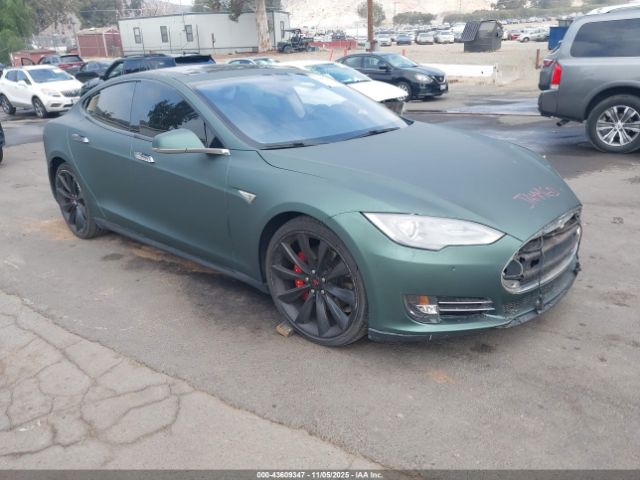 2013 TESLA MODEL S 5YJSA1CG3DFP20078 Photo 0