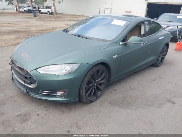 2013 TESLA MODEL S 5YJSA1CG3DFP20078 Photo 1