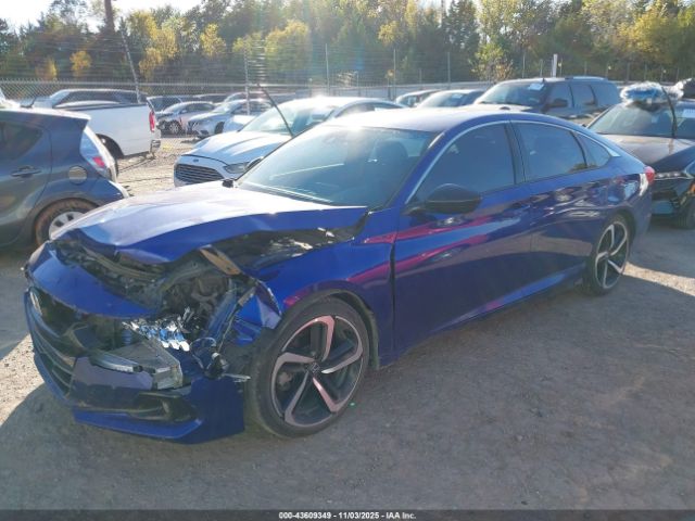 2021 HONDA ACCORD 1HGCV2F38MA030747 Photo 1