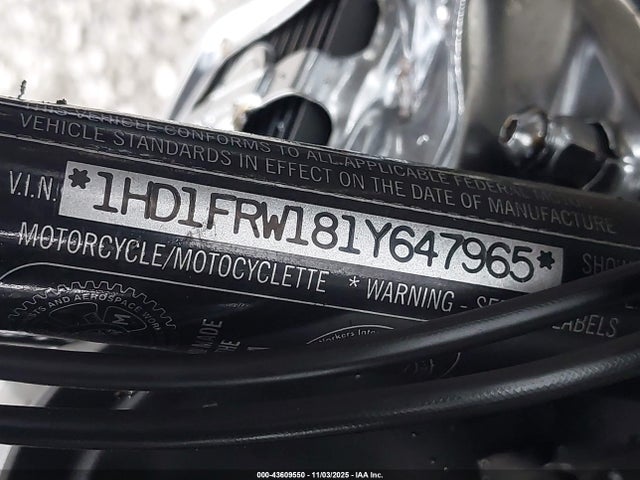 2001 HARLEY-DAVIDSON FLHRCI 1HD1FRW181Y647965 Photo 9