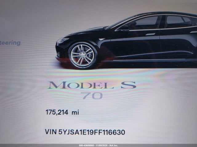 Tesla Model S 60/70/85 2015 5YJSA1E19FF116630 Image 7